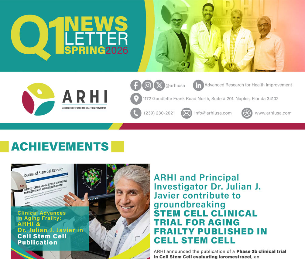 Ahri QI Spring 2026 Newsletter